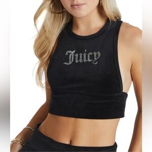 Juicy Couture Black Crop Top